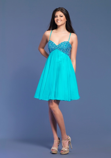 Dave and Johnny Prom Dress 7663