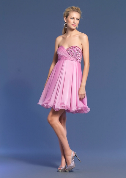 Dave and Johnny Prom Dress 7675