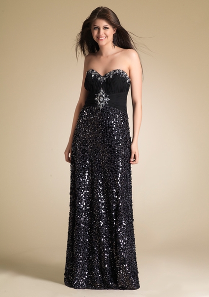 Dave and Johnny Prom Dress 7929