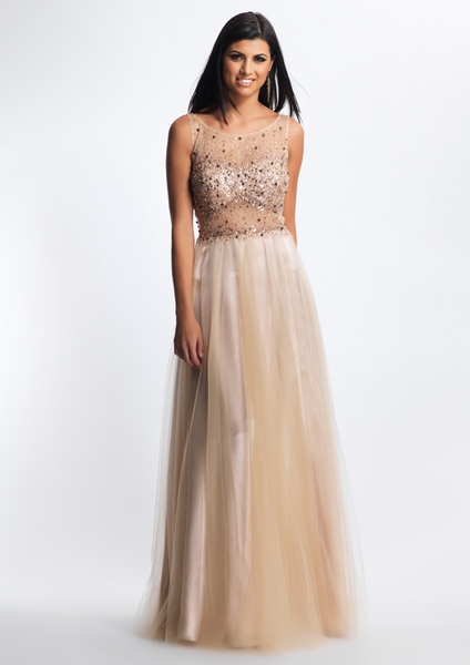 Dave and Johnny Prom Dress 8322