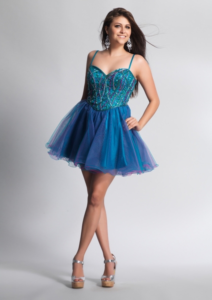 Dave and Johnny Prom Dress 8338