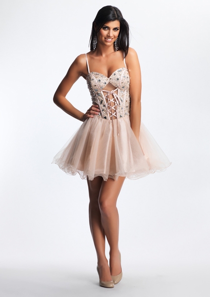 Dave and Johnny Prom Dress 8342