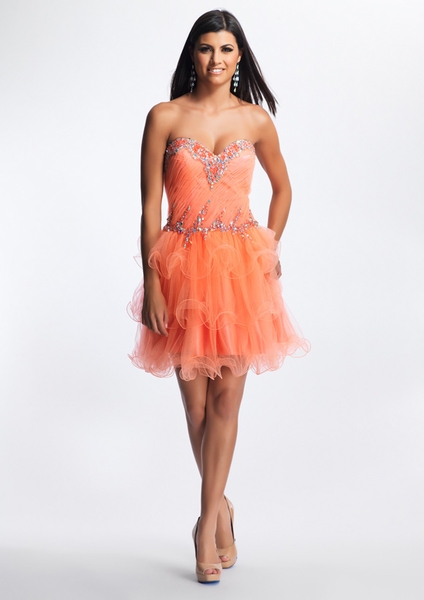 Dave and Johnny Prom Dress 8368