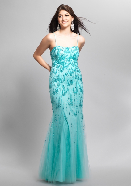 Dave and Johnny Prom Dress 8441