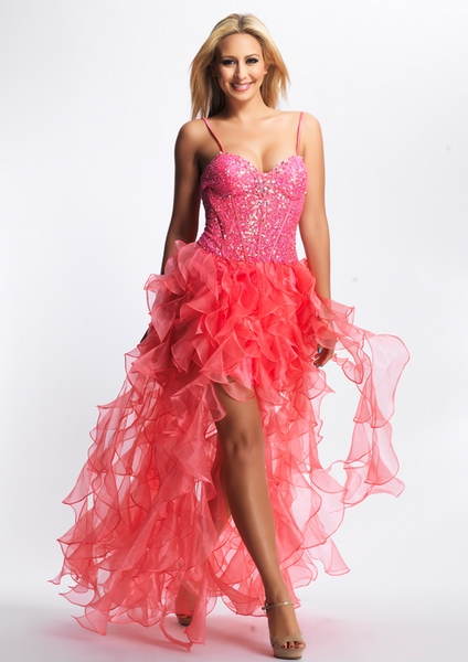 Dave and Johnny Prom Dress 8529