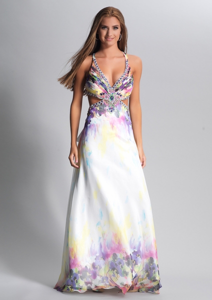 Dave and Johnny Prom Dress 8544