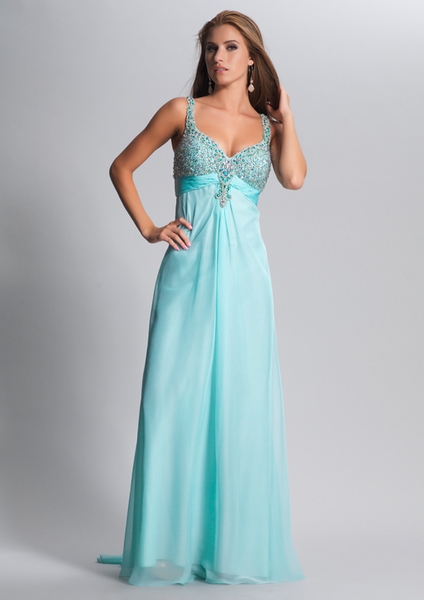 Dave and Johnny Prom Dress 8561