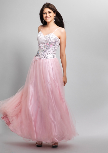 Dave and Johnny Prom Dress 8601