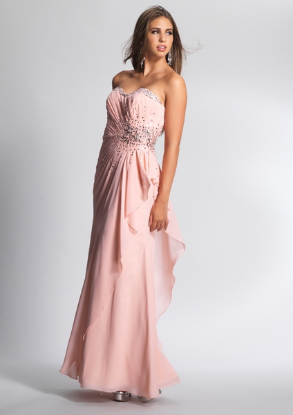 Dave and Johnny Prom Dress 8619