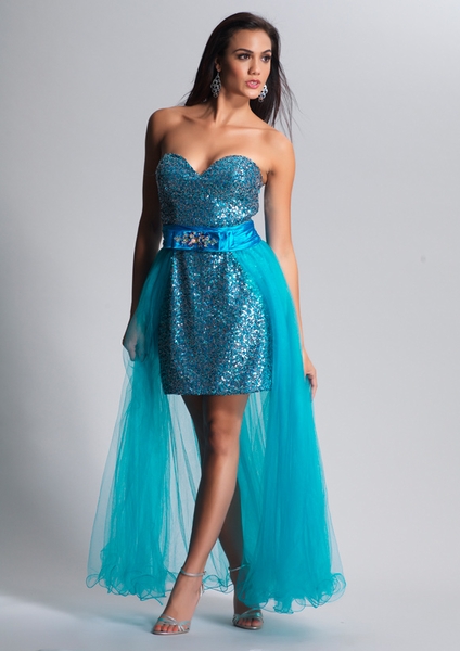 Dave and Johnny Prom Dress 8716