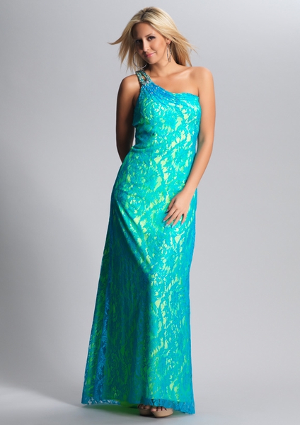 Dave and Johnny Prom Dress 8747