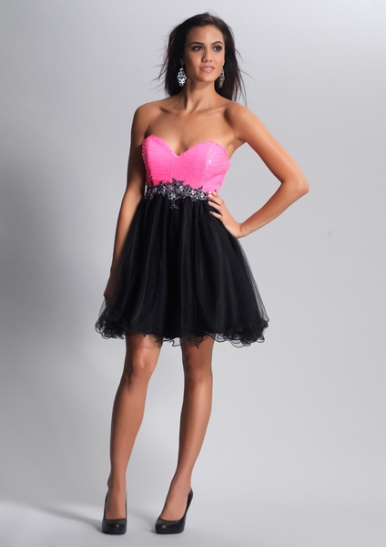 Dave and Johnny Prom Dress 8926