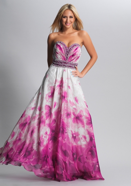 Dave and Johnny Prom Dress 8979