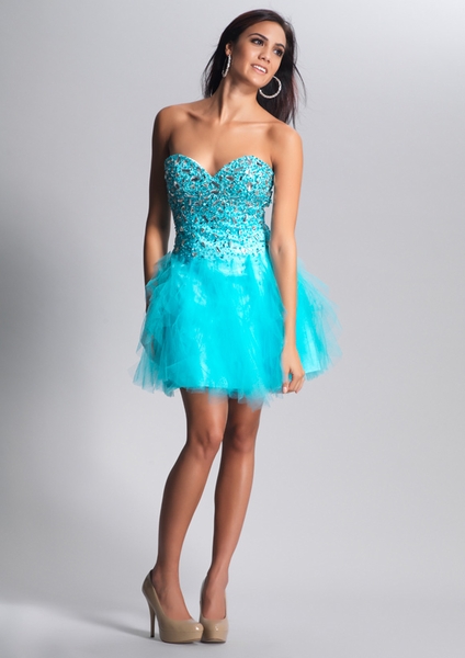 Dave and Johnny Prom Dress 8991