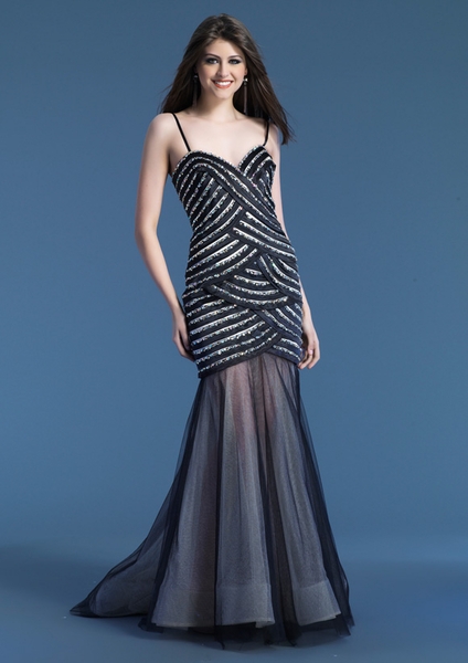 Dave and Johnny Prom Dress 9158