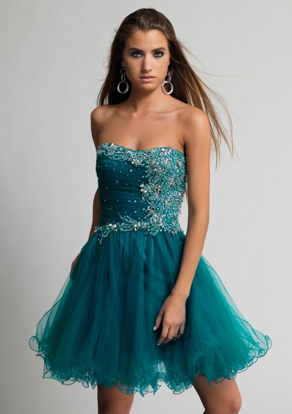 Dave and Johnny Prom Dress 9366