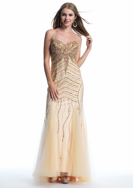 Dave and Johnny Prom Dress 9564