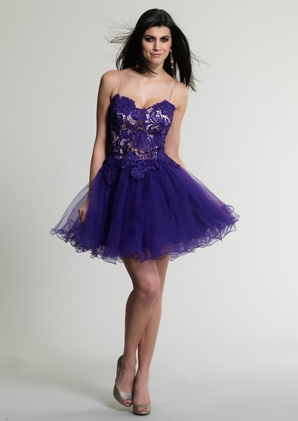 Dave and Johnny Prom Dress 9577