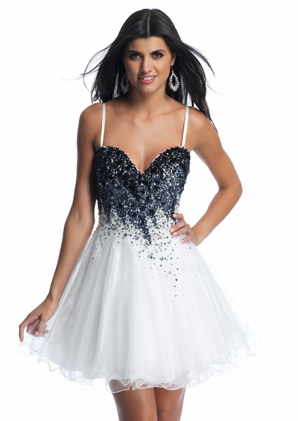 Dave and Johnny Prom Dress 9601