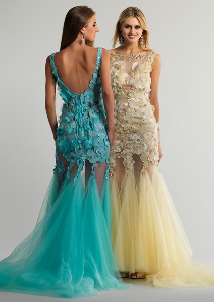 Dave and Johnny Prom Dress 9654