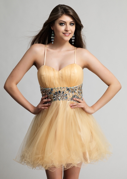 Dave and Johnny Prom Dress 9871