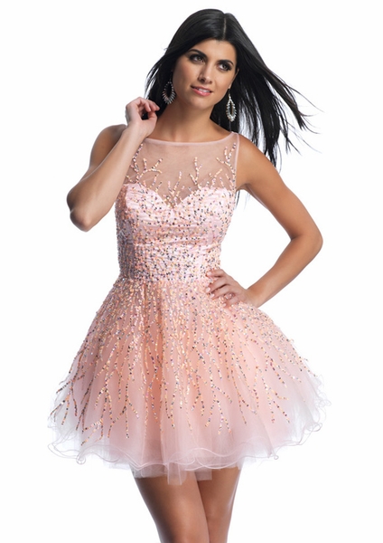 Dave and Johnny Prom Dress 9888