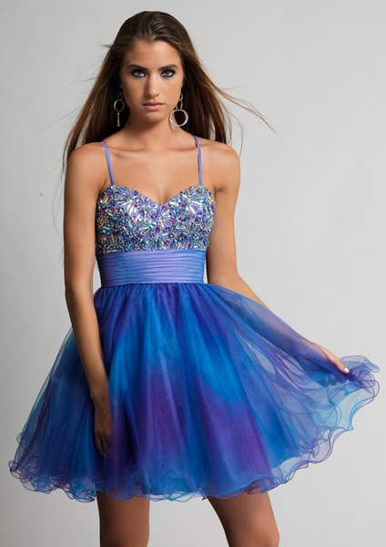 Dave and Johnny Prom Dress 9896