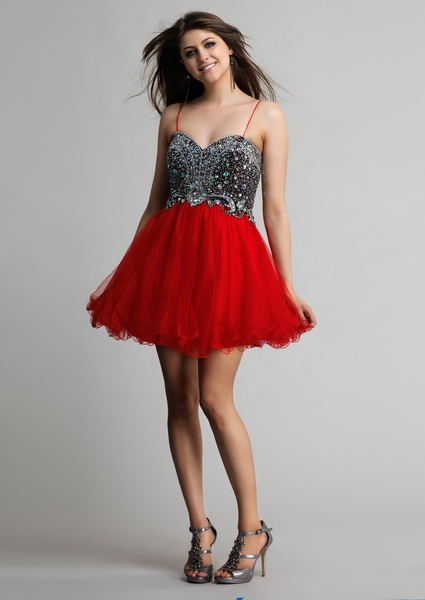 Dave and Johnny Prom Dress 9959