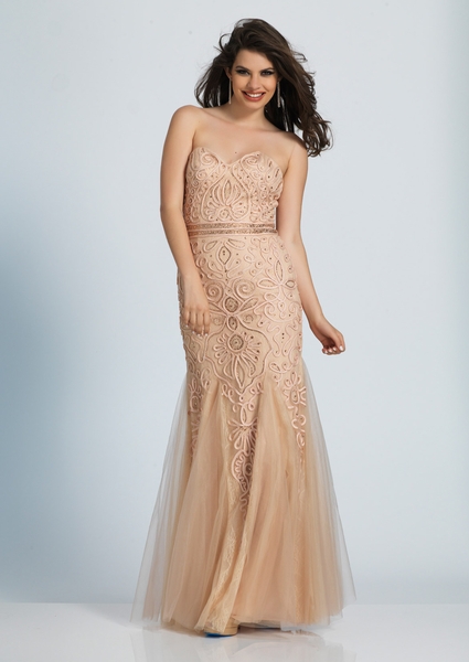 Dave and Johnny Prom Dress A4216