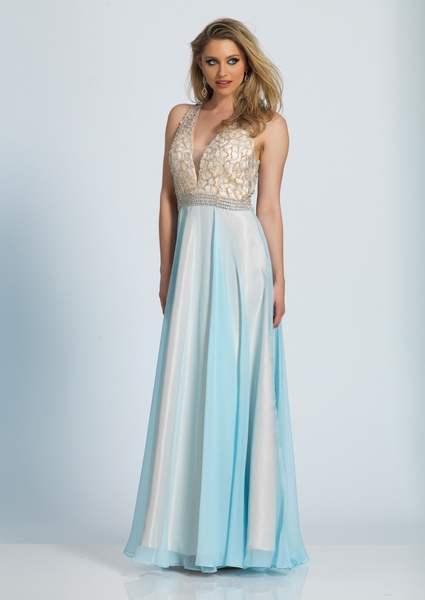 Dave and Johnny Prom Dress A4445