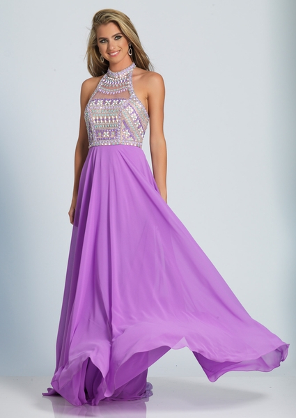 Dave and Johnny Prom Dress A4550