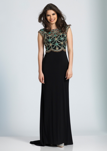 Dave and Johnny Prom Dress A4579