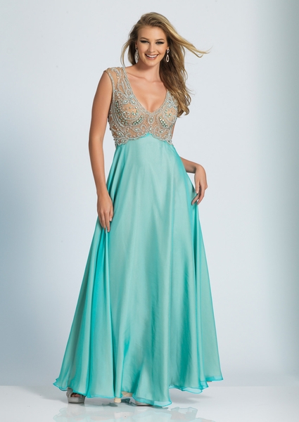 Dave and Johnny Prom Dress A4746