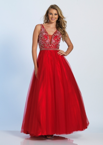 Dave and Johnny Prom Dress A4868W