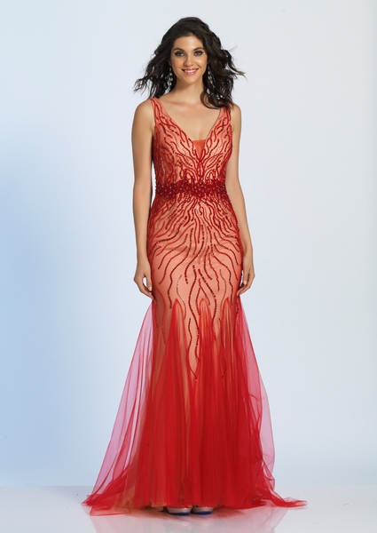Dave and Johnny Prom Dress A4934