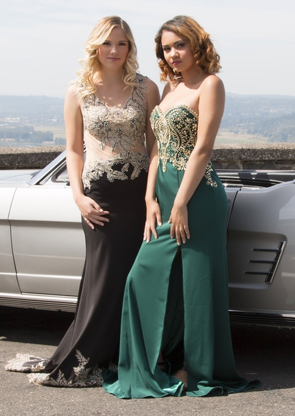 Dave and Johnny Prom Dress A5333