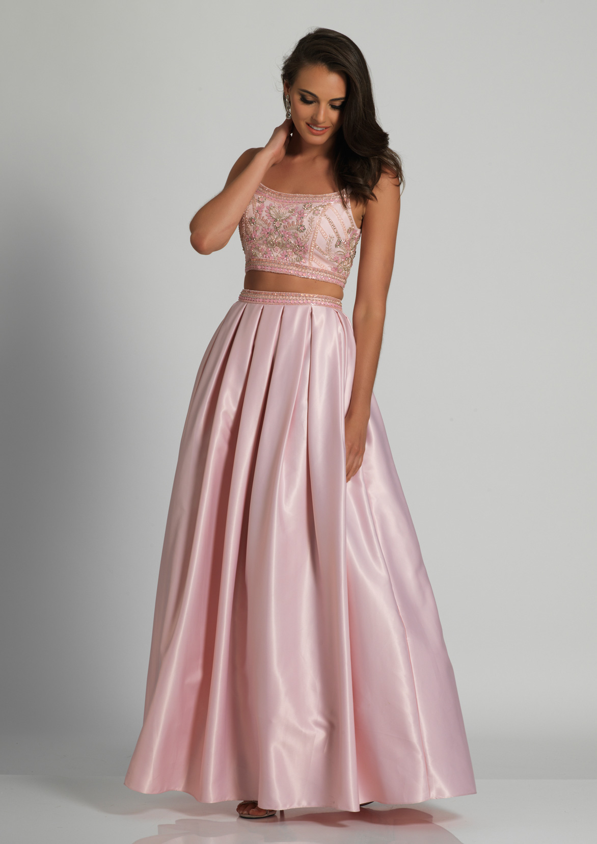 strapless open back dress Dave & Johnny 11427 main image 1