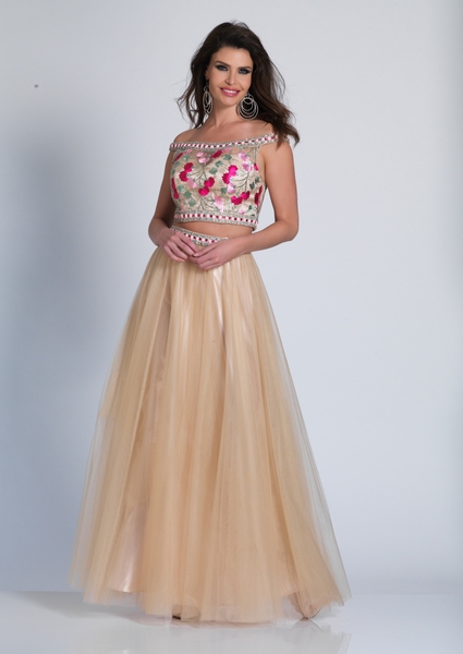 Dave and Johnny Prom Dress A6079