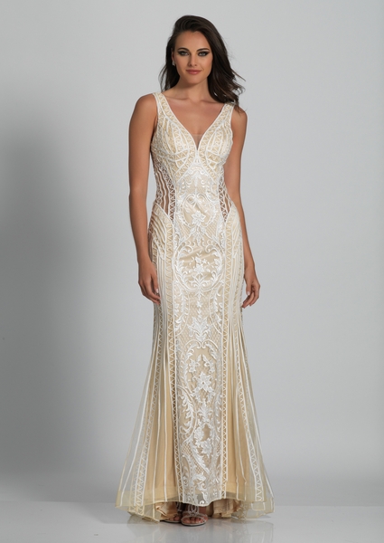 Dave and Johnny Prom Dress A6364