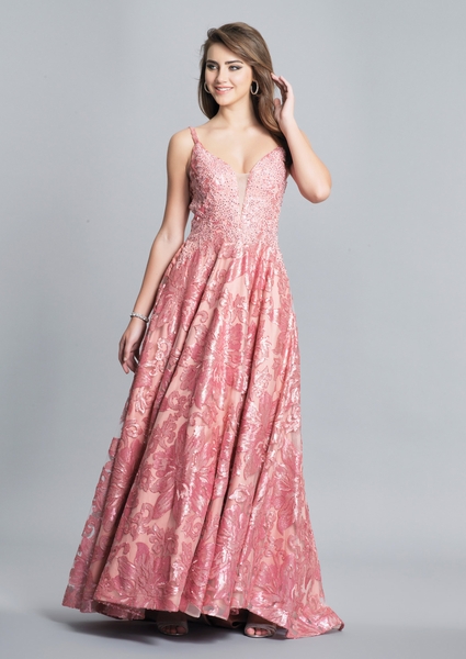 Dave and Johnny Prom Dress A6923