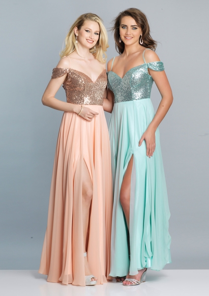 Dave and Johnny Prom Dress A7197