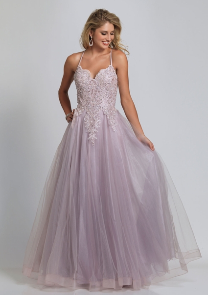 Dave and Johnny Prom Dress A8528