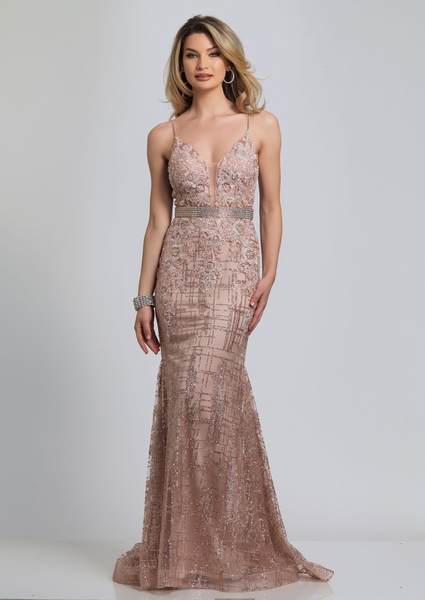 Dave and Johnny Prom Dress A8804