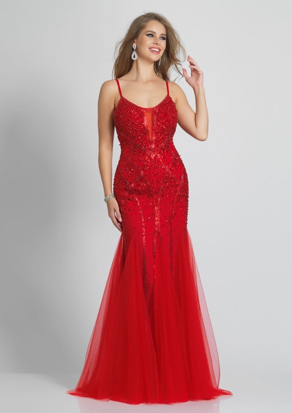 Dave and Johnny Prom Dress A8865