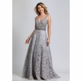 dave and johnny beaded dresses SILK DRESS – ANP Los Angeles main image 0