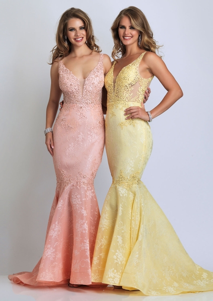 Dave and Johnny Prom Dress A9003