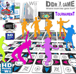 Group Fitness MEGA Bundle for a Class #77 (includes 1 Wii System, 1 Wii Carrying Case, 1 Nunchuk Controller, 1 Remote Controller, 1 Wii Sports game, 1 DDR Hottest Party 2 game, 1 2GB SD Memory Card, 1 HD Component Cable, 4 Tournament Metal Dance Pads, 8 Training Pads and 12 Digital Pedometers)