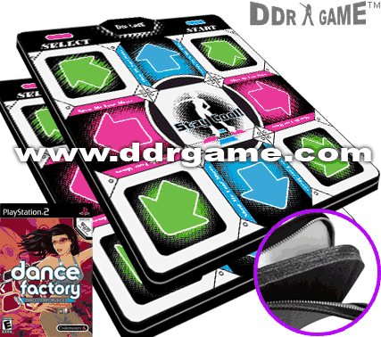 DDR マット　Deluxe DX 2 x Dance Dance Revolution DDR Super Deluxe Dance Pad with 1