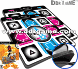2 x Dance Dance Revolution DDR Super Deluxe Dance Pad with 1 Inch Foam Inserts Version 4.0 for PS2 + Dance Dance Revolution DDR X Dance Game for PS2