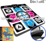 Dance Dance Revolution DDR Super Deluxe Dance Pad with 1 Inch Foam Inserts Version 4.0 for PS/PS2 + Dance Dance Revolution DDR Konamix Dance Game for PS/PS2